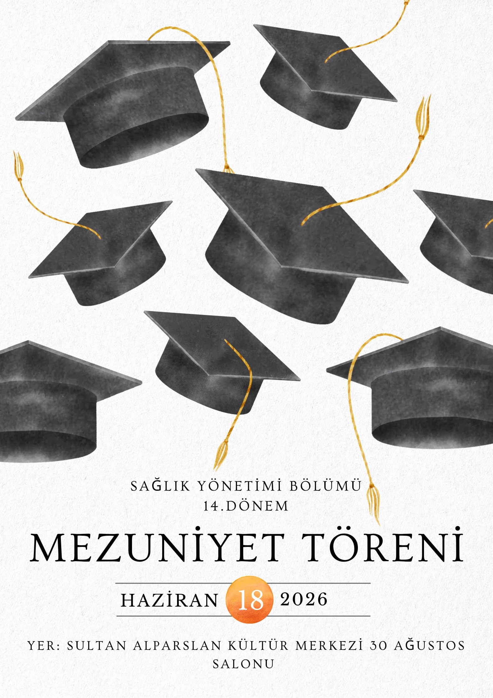 Sağlık Yönetimi Bölümü 14. Dönem Mezuniyet Töreni